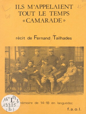 cover image of Ils m'appelaient tout le temps camarade